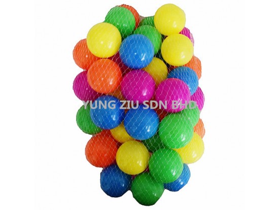 H10261003#5.5CM 50PCS TOYS BALLS(PARADISE SPORTS TOYS)